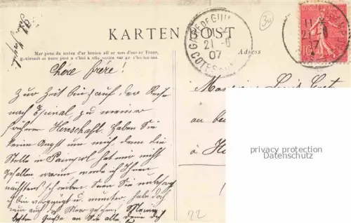 AK / Ansichtskarte Guingamp 22 Cotes-d Armor Rue de Notre-Dame