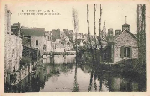 AK / Ansichtskarte Guingamp 22 Cotes-d Armor Vue prise des Ponts Saint-Michel