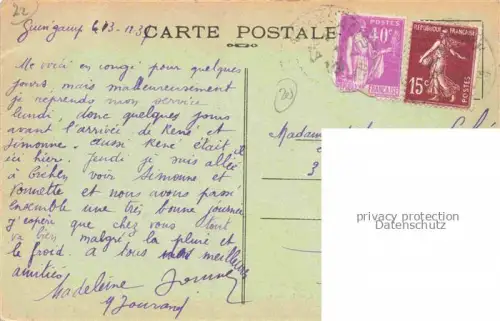 AK / Ansichtskarte Guingamp 22 Cotes-d Armor Vue prise des Ponts Saint-Michel