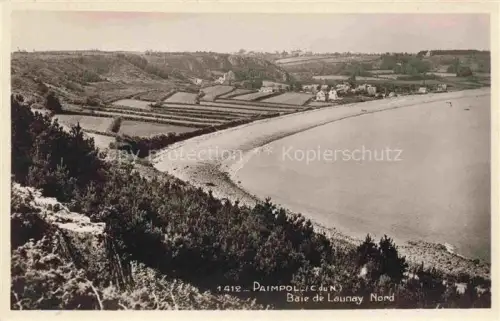AK / Ansichtskarte PAIMPOL Saint-Brieuc 22 Cotes-d Armor Vue panoramique de la Baie de Launay Nord