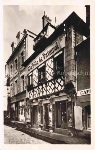 AK / Ansichtskarte PAIMPOL Saint-Brieuc 22 Cotes-d Armor Ancien Café Tressoleur dont Pierre Loti parle dans Pêcheurs d'Islande