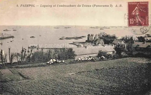 AK / Ansichtskarte PAIMPOL Saint-Brieuc 22 Cotes-d Armor Loguivy et l'embouchure du Trieux