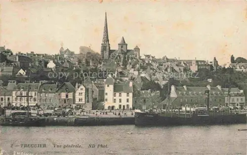 AK / Ansichtskarte Treguier Cotes d Armor Lannion 22 Cotes-d Armor Vue générale