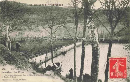AK / Ansichtskarte Bosmeleac RENNES 35 Ille-et-Vilaine Le barrage et la digue