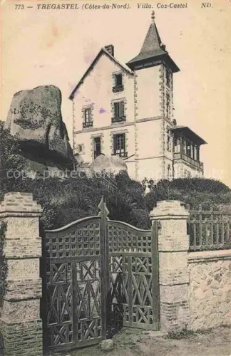 AK / Ansichtskarte Tregastel 22 Cotes-d Armor Villa Coz-Castel