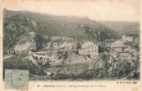 AK / Ansichtskarte Gueret 23 Creuse Barrage électrique sur la Creuse