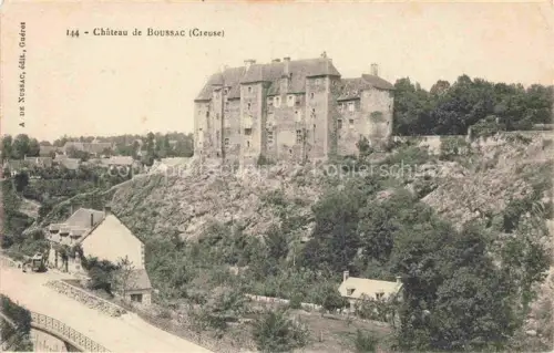 AK / Ansichtskarte Boussac Gueret 23 Creuse Vue générale et le château