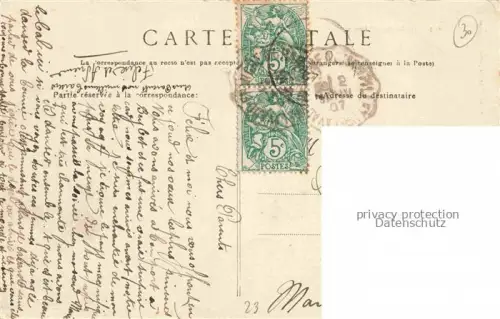 AK / Ansichtskarte Boussac Gueret 23 Creuse Vue générale et le château