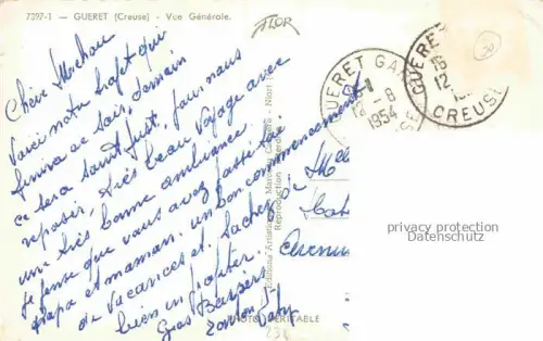 AK / Ansichtskarte Gueret 23 Creuse Vue générale