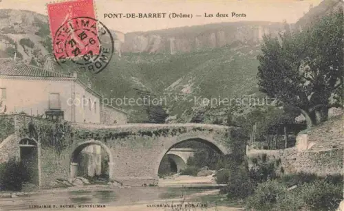 AK / Ansichtskarte Pont-de-Barret NYONS 26 Drome Vue panoramique et les deux ponts