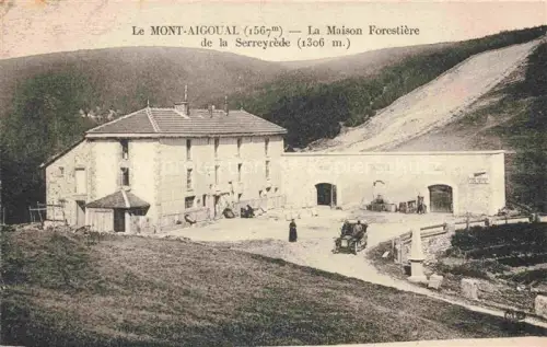 AK / Ansichtskarte Le Mont-Aigoual Saint-Sauveur-Camprieu Vigan 30 Gard La Maison Forestiere Serreyrede 
