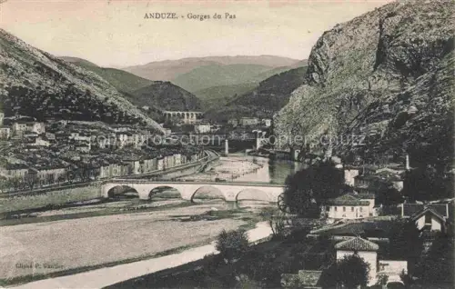 AK / Ansichtskarte Anduze ALES 30 Gard Gorges du Pas