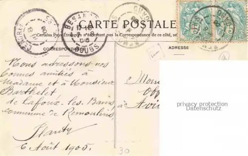 AK / Ansichtskarte Remoulins Nimes 30 Gard Le Pont suspondu vu de face Garnier et Piton 