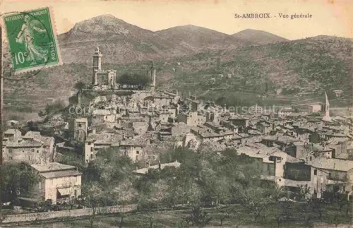AK / Ansichtskarte St-Ambroix ALES 30 Gard Vue Générale 