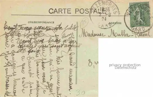 AK / Ansichtskarte Vezenobres ALES 30 Gard Aile droite du Chateau 