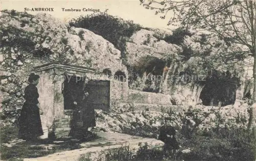 AK / Ansichtskarte St-Ambroix ALES 30 Gard Tombeau Celtique 