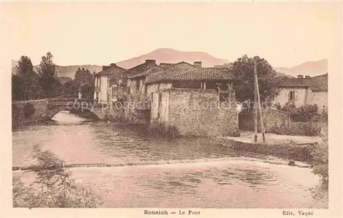 AK / Ansichtskarte Soueich Saint-Gaudens 31 Haute-Garonne Le Pont Fluss Bruecke 