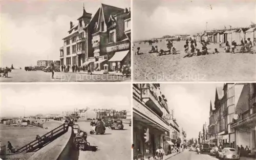 AK / Ansichtskarte BERCK-PLAGE 62 Place de l'Entonnoir La Plage Promenade de l'Esplanade Rue de l'Imperatrice