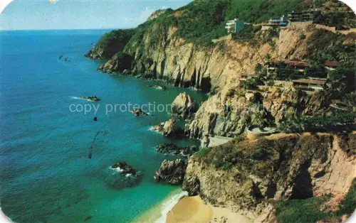 AK / Ansichtskarte Acapulco Guerrero Mexico View of la Quebrada 