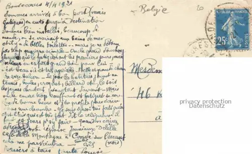 AK / Ansichtskarte Bonsecours  Bon-Secours Peruwelz Belgie Etablissement d'hydrotherapie du Dr Delaunois