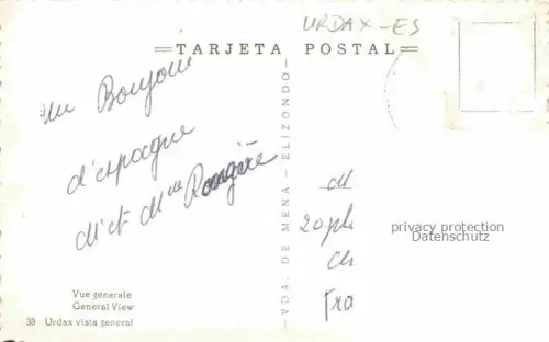 AK / Ansichtskarte Urdax Navarra ES Panorama