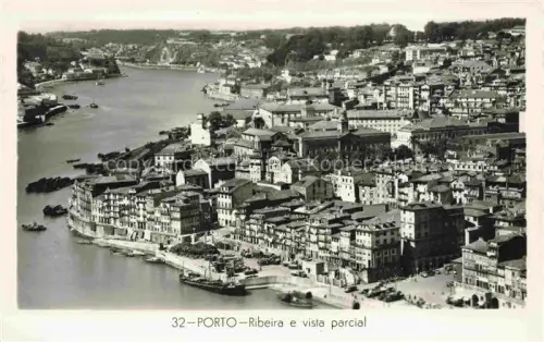 AK / Ansichtskarte PORTO  Portugal Ribeira e vista parcial