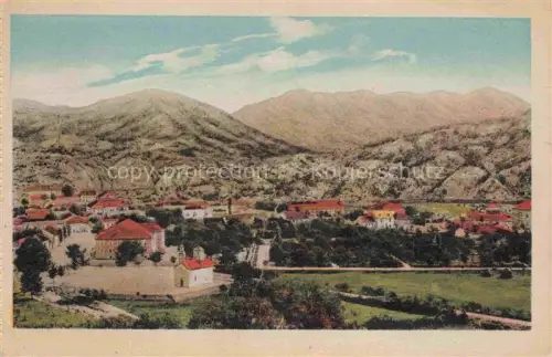 AK / Ansichtskarte Cetinje Cetigne Montenegro Panorama