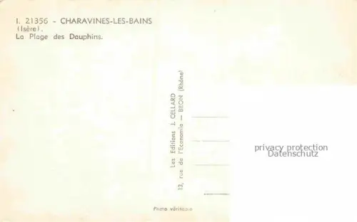 AK / Ansichtskarte Charavines-les-Bains La Tour-du-Pin 38 Isere La Plage des Dauphins