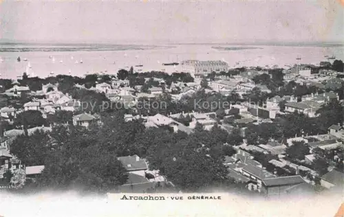 AK / Ansichtskarte ARCACHON 33 Gironde Vue generale aerienne