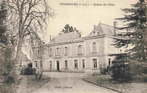 AK / Ansichtskarte Chambourg-sur-Indre Loches 37 Indre-et-Loire Chateau des Helas