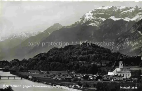AK / Ansichtskarte Breitenbach Tirol AT mit Sonnwendjoch Unterinntal
