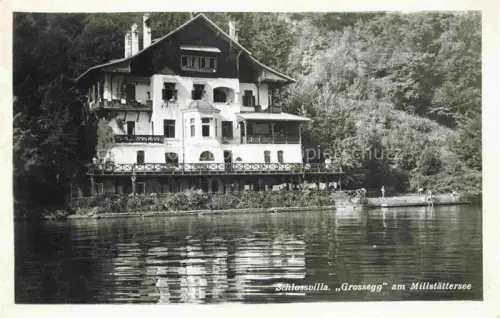 AK / Ansichtskarte Millstaettersee Kaernten AT Schlossvilla Grossegg