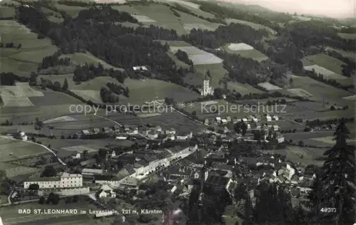 AK / Ansichtskarte Bad St Leonhard Lavanttal Kaernten AT Fliegeraufnahme