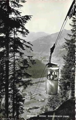 AK / Ansichtskarte Bezau Vorarlberg Seilbahn Bezau Sonderdach