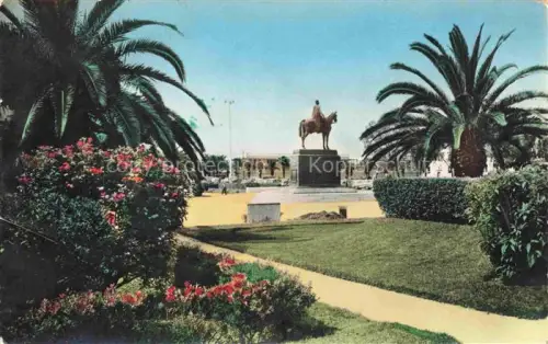 AK / Ansichtskarte CASABLANCA Maroc Jardin de la place