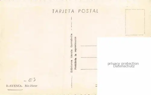 AK / Ansichtskarte Cuenca  Castilla-La Mancha ES Rio Jucar