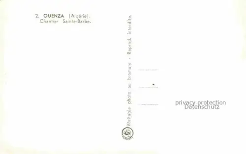 AK / Ansichtskarte Ouenza Algerie Chantier Sainte Barbe