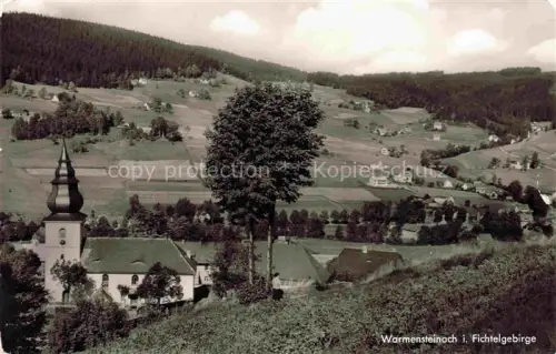 AK / Ansichtskarte Warmensteinach Panorama
