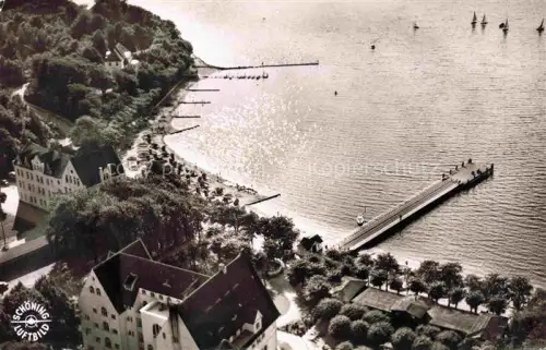 AK / Ansichtskarte Gluecksburg  Ostseebad Flensburg Schleswig-Holstein Fliegeraufnahme
