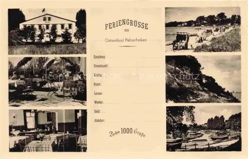 AK / Ansichtskarte Pelzerhaken Neustadt Holstein Haus Eos Gastraeume Strand Panorama