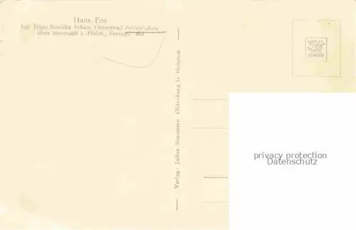 AK / Ansichtskarte Pelzerhaken Neustadt Holstein Haus Eos Gastraeume Strand Panorama
