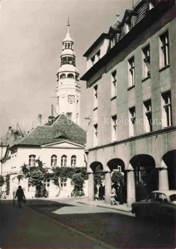 AK / Ansichtskarte ZIELONA GORA Gruenberg PL Ratusz z barokowa wieza