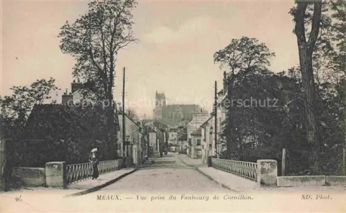 AK / Ansichtskarte MEAUX 77 Seine-et-Marne Vue prise du Faubourg de Cornillon