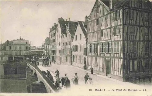 AK / Ansichtskarte MEAUX 77 Seine-et-Marne Pont du Marché
