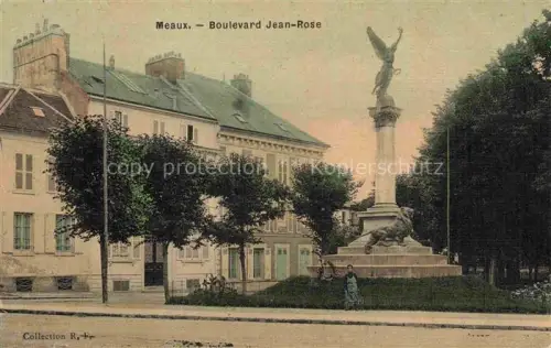AK / Ansichtskarte MEAUX 77 Seine-et-Marne Boulevard Jean-Rose Monument
