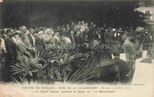 AK / Ansichtskarte MEAUX 77 Seine-et-Marne Théâtre de Verdure Parc de la Villesboisnet