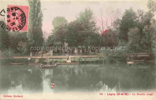 AK / Ansichtskarte Lagny -sur-Marne TORCY 77 Seine-et-Marne Le moulin rouge