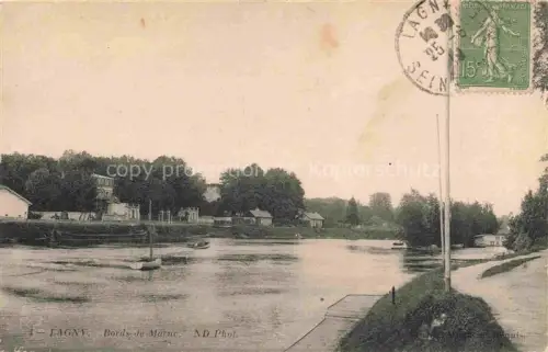 AK / Ansichtskarte Lagny -sur-Marne TORCY 77 Seine-et-Marne Aux bords de la Marne