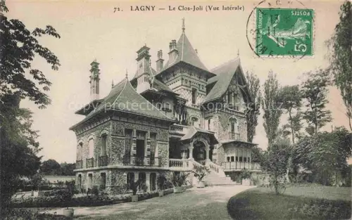 AK / Ansichtskarte Lagny -sur-Marne TORCY 77 Seine-et-Marne Le Clos-Joli vue latérale