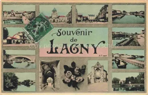AK / Ansichtskarte Lagny -sur-Marne TORCY 77 Seine-et-Marne Vues d'ensemble